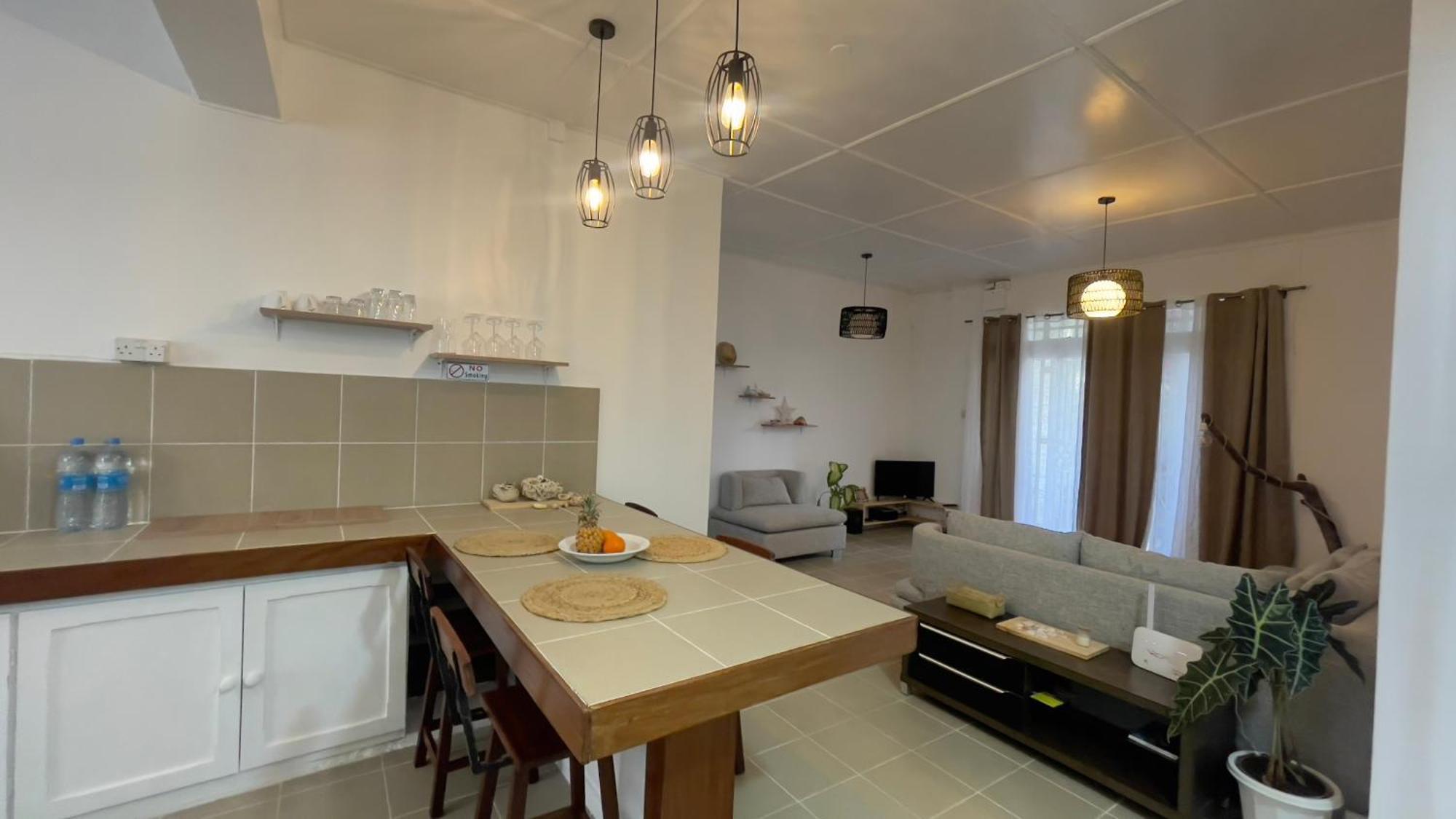 Apartamento Le Coquillage Trou aux Biches Exterior foto