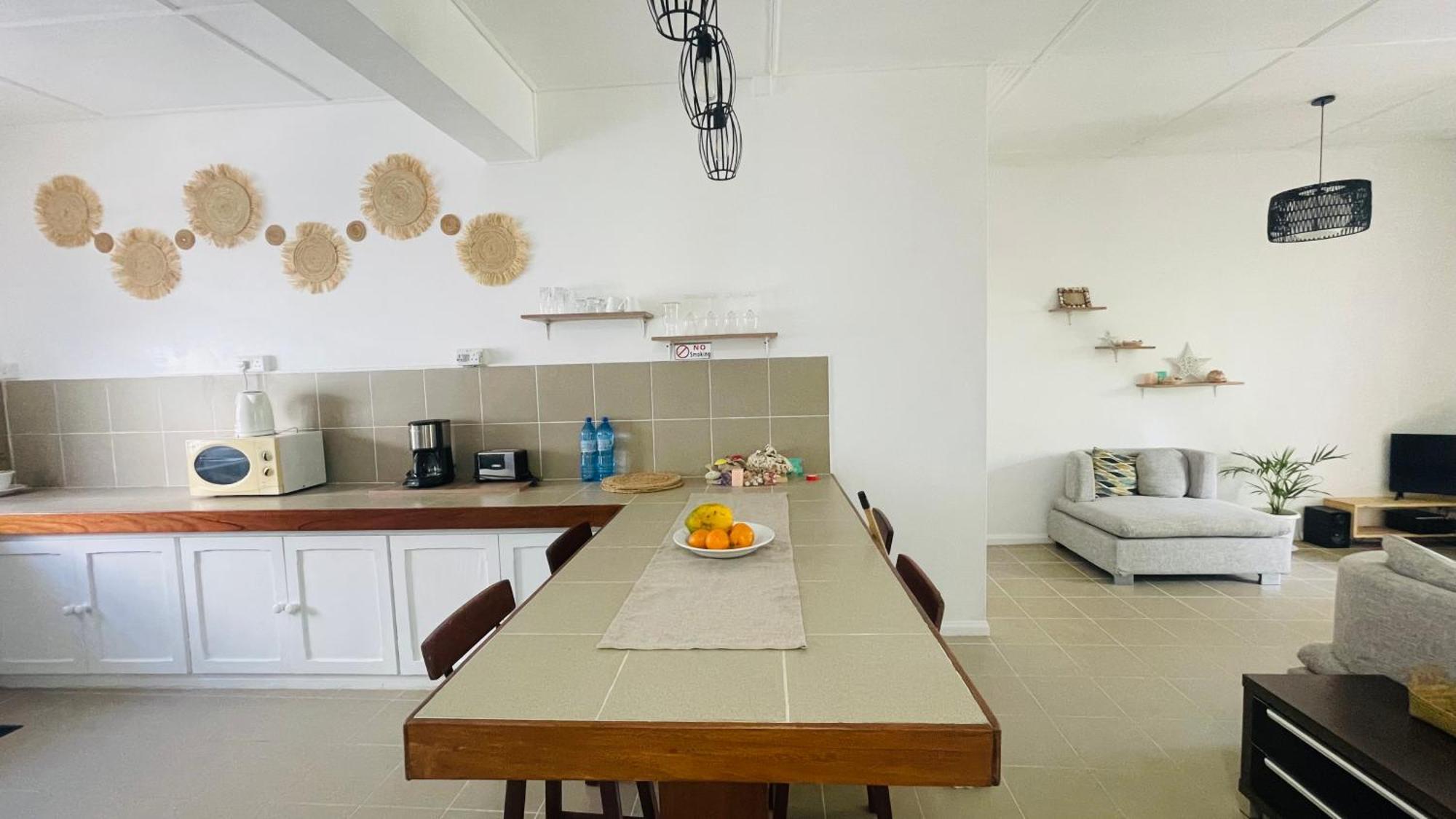 Apartamento Le Coquillage Trou aux Biches Exterior foto